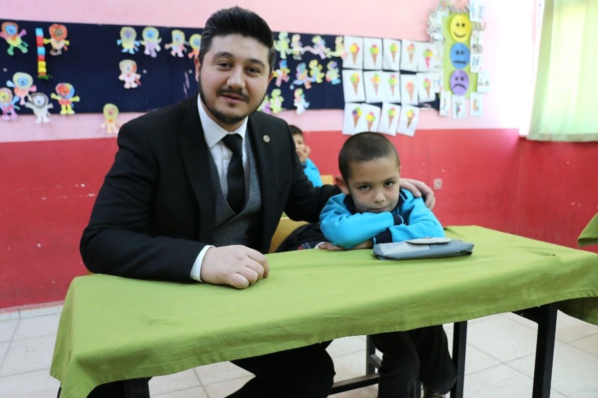 Magiad Pelitalan Mahallesinde Öğrencilerle Buluştu