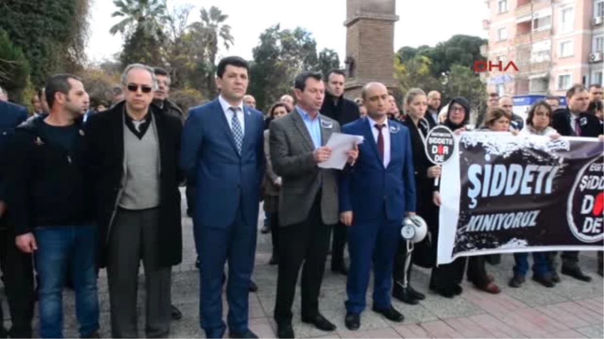 Manisa Lise Müdürünün Öldürülmesi Turgutlu\'da Protesto Edildi