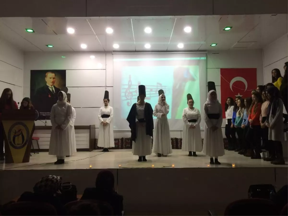 Mevlana, Hayme Ana Mesleki ve Teknik Anadolu Lisesi\'nde Anıldı