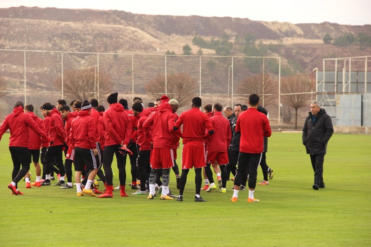 Sivasspor, Beşiktaş Hazırlıklarını Sürdürdü