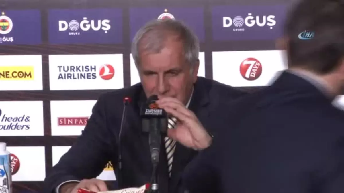 Zeljko Obradovic: "Savunmamızla Kazandık"