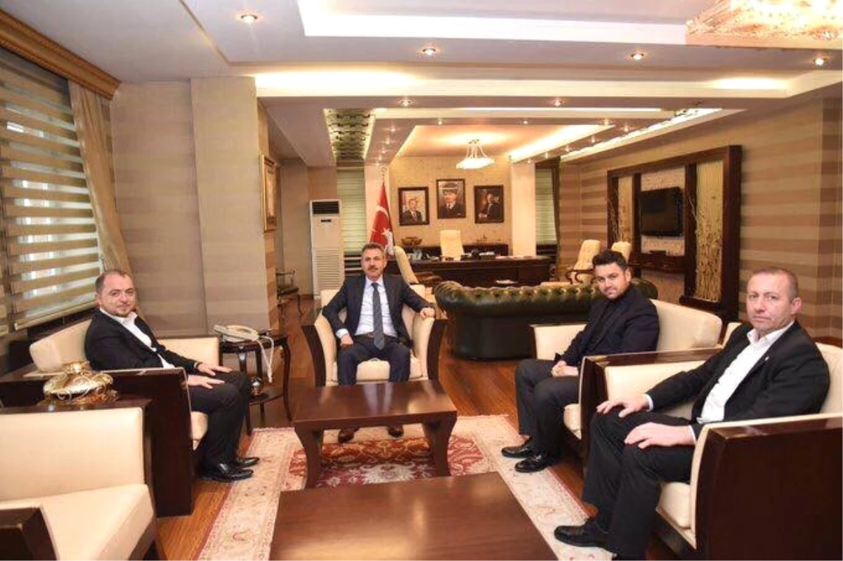 AK Parti İl Başkanı Karabıyık\'tan Ağrı Valisi Elban\'a Ziyaret