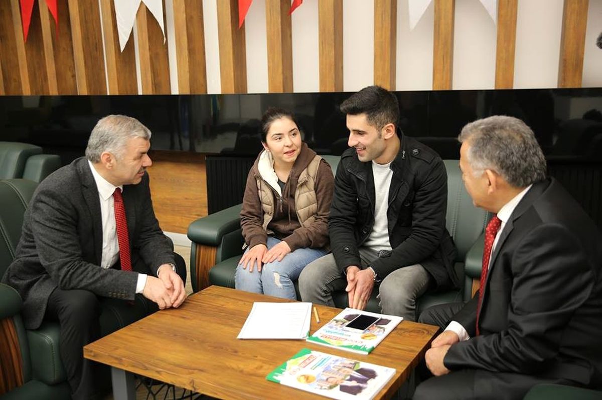 Büyükşehir Belediye Başkanı Mustafa Çelik, Melikgazi\'de
