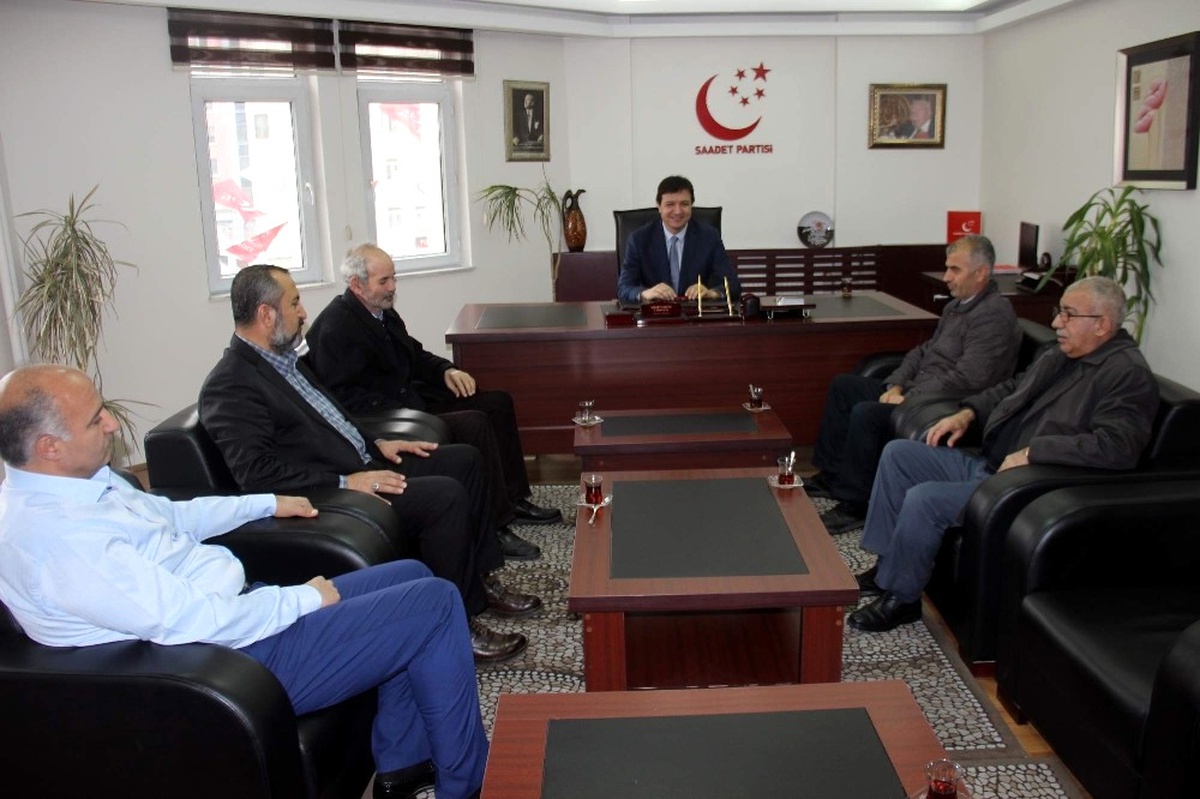Demokrat Parti\'den Saadet Partisi\'ne Ziyaret