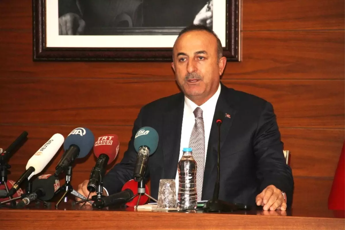 Dışişleri Bakanı Çavuşoğlu: "Abd\'nin Geri Adım Atması İçin Her Türlü Çabayı Sarf Edeceğimizi...