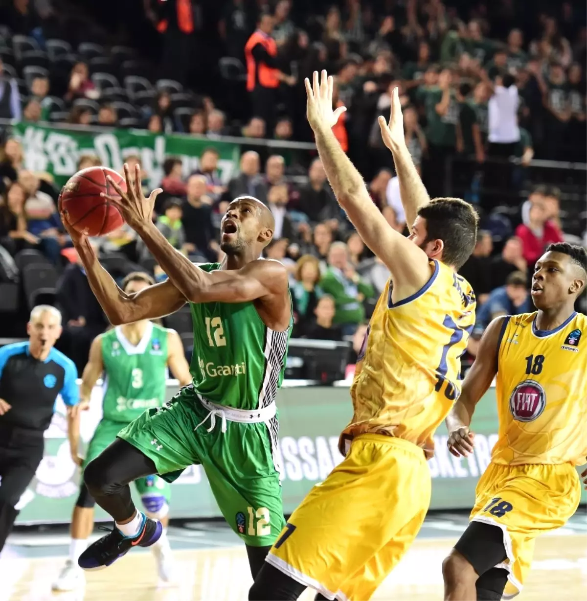 Eurocup: Darüşşafaka Basketbol: 75 - Fiat Turin: 77