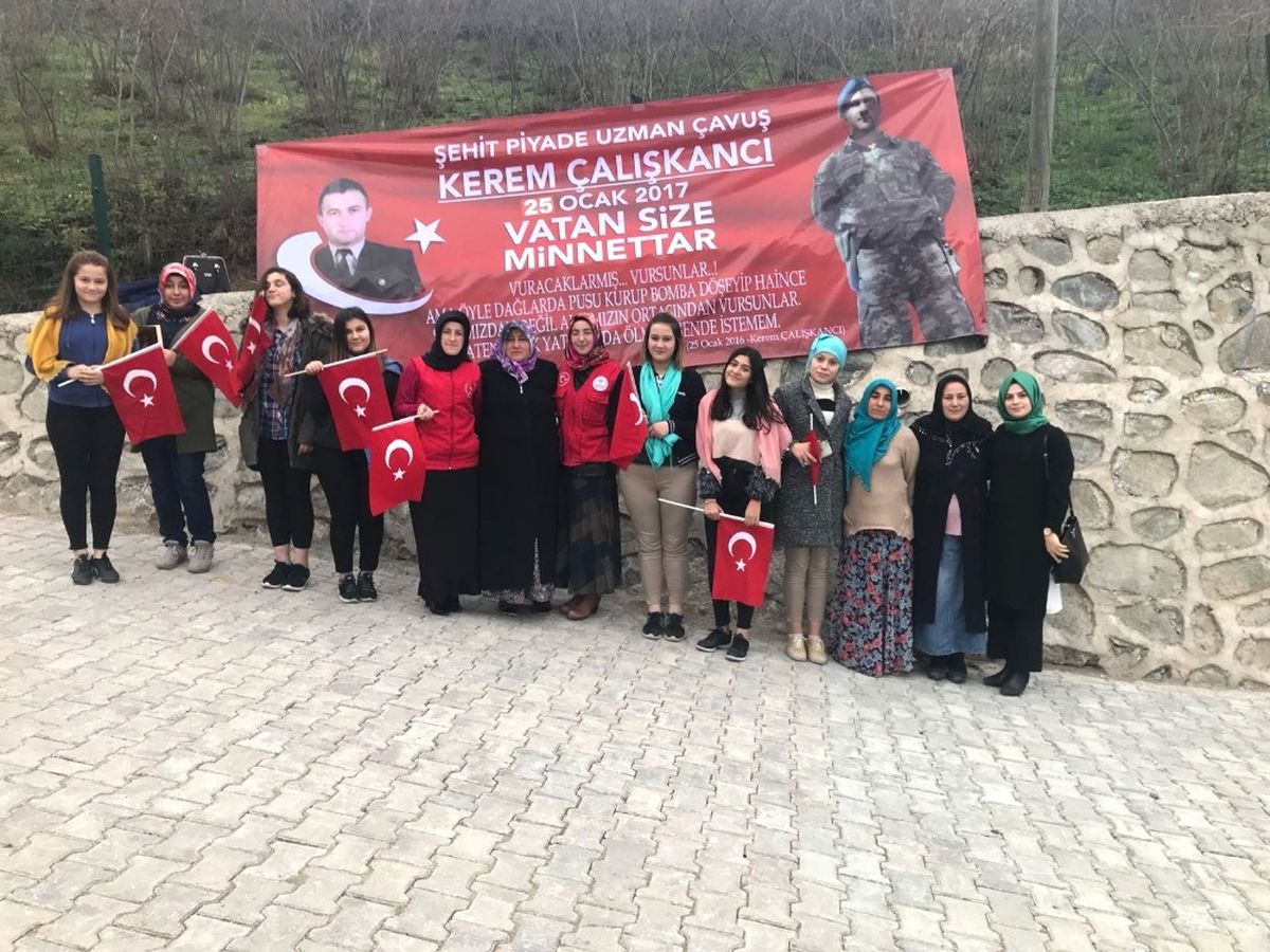 Fatsalı Gençlerden Şehide Vefa