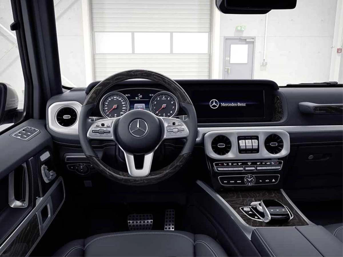 İşte Mercedes-Benz G Serisinin İç Mekanı