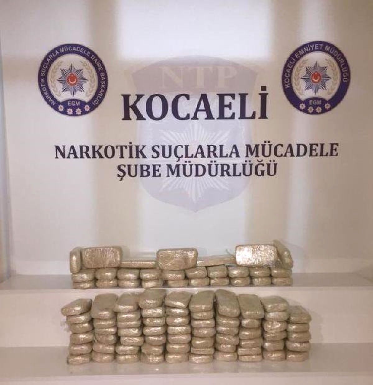 Kocaeli\'de 46 Kilo 300 Gram Eroin Ele Geçirildi