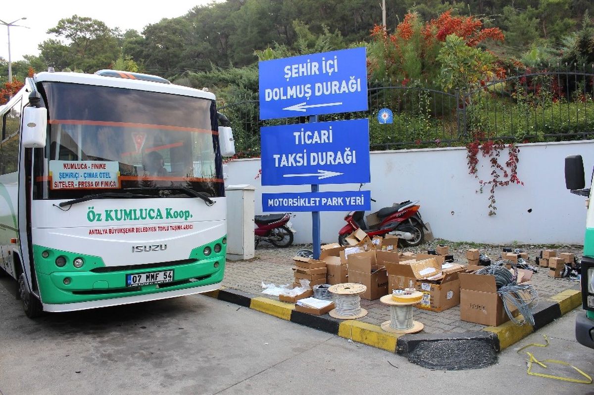 Kumluca\'da Toplu Taşıma Araçlarına Kamera Takılıyor