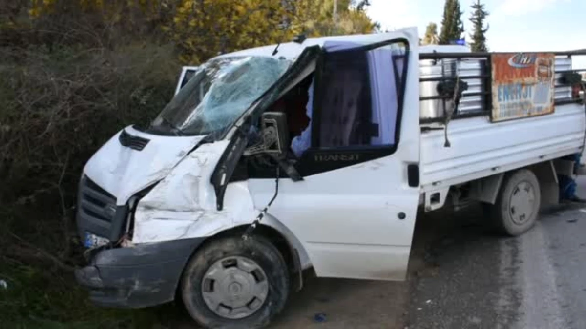 Mersin\'de Trafik Kazası: 1 Ölü, 3 Yaralı
