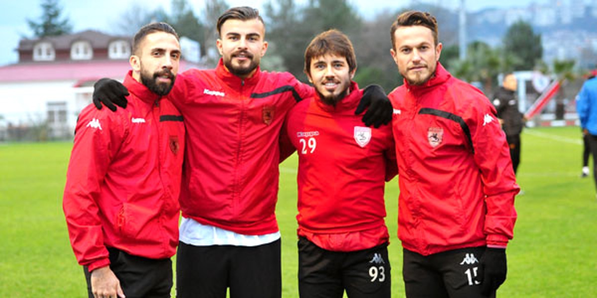 Samsunsporlu Futbolcular Umut Saçtı