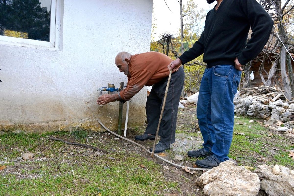 Serik Yeşilvadi\'de Su Sevinci