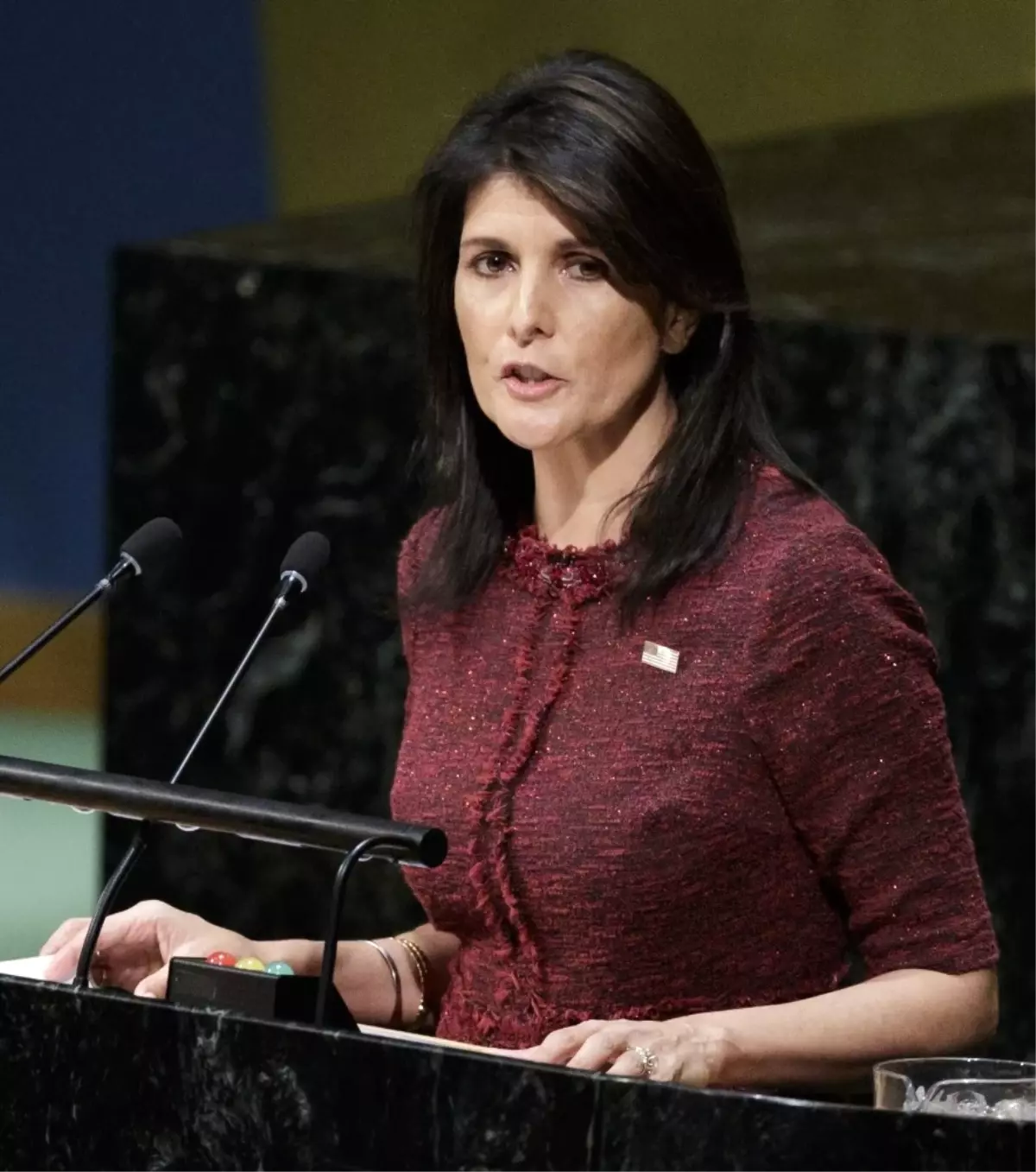 ABD\'nin BM Temsilcisi Haley: "Amerika Büyükelçiliğini Kudüs\'e Taşıyacak"