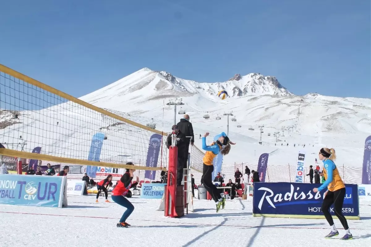 Avrupa Kar Voleybolu Kupası Erciyes\'te İkinci Kez Yapılacak