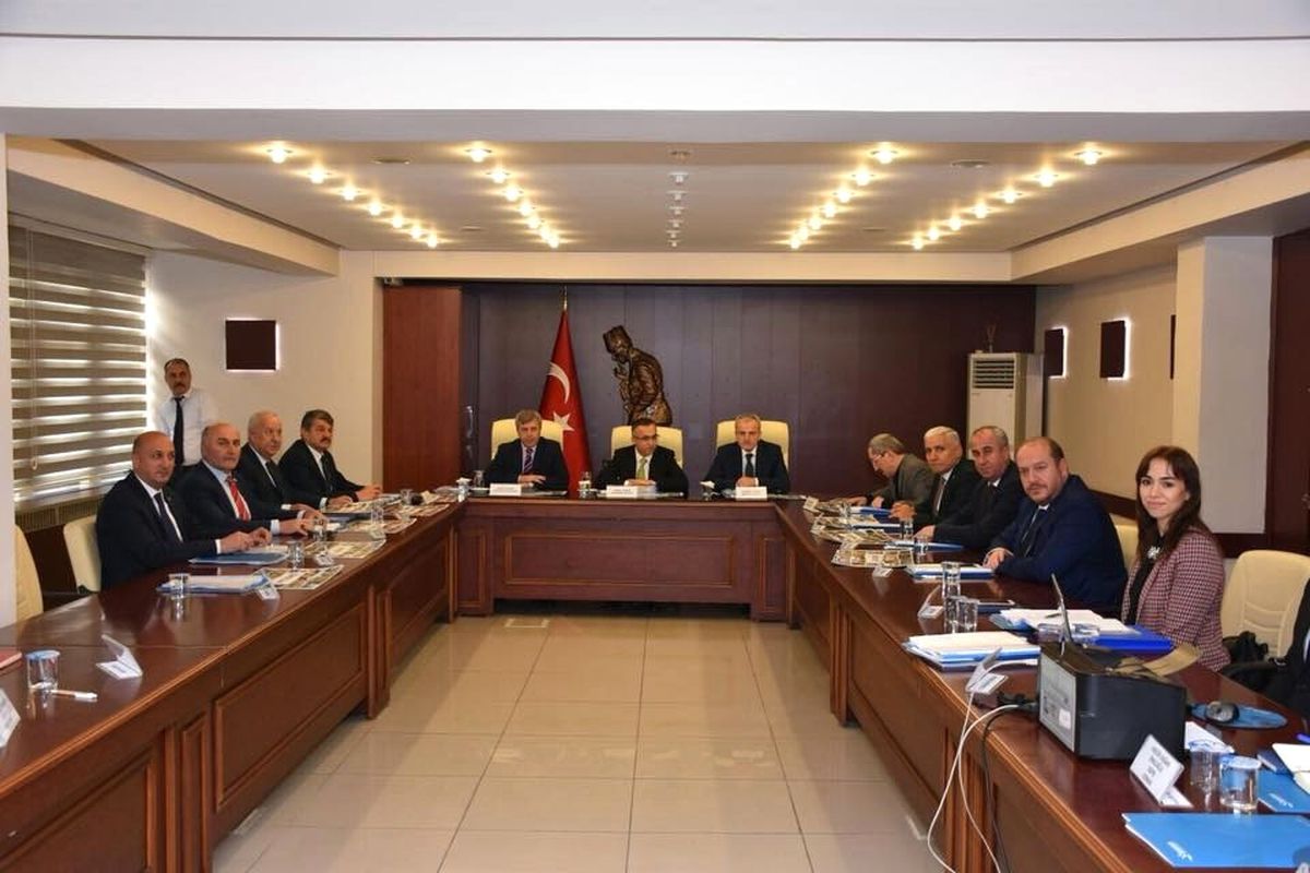 Bakka Yönetim Kurulu Toplantısı Vali Çeber Başkanlığında Yapıldı