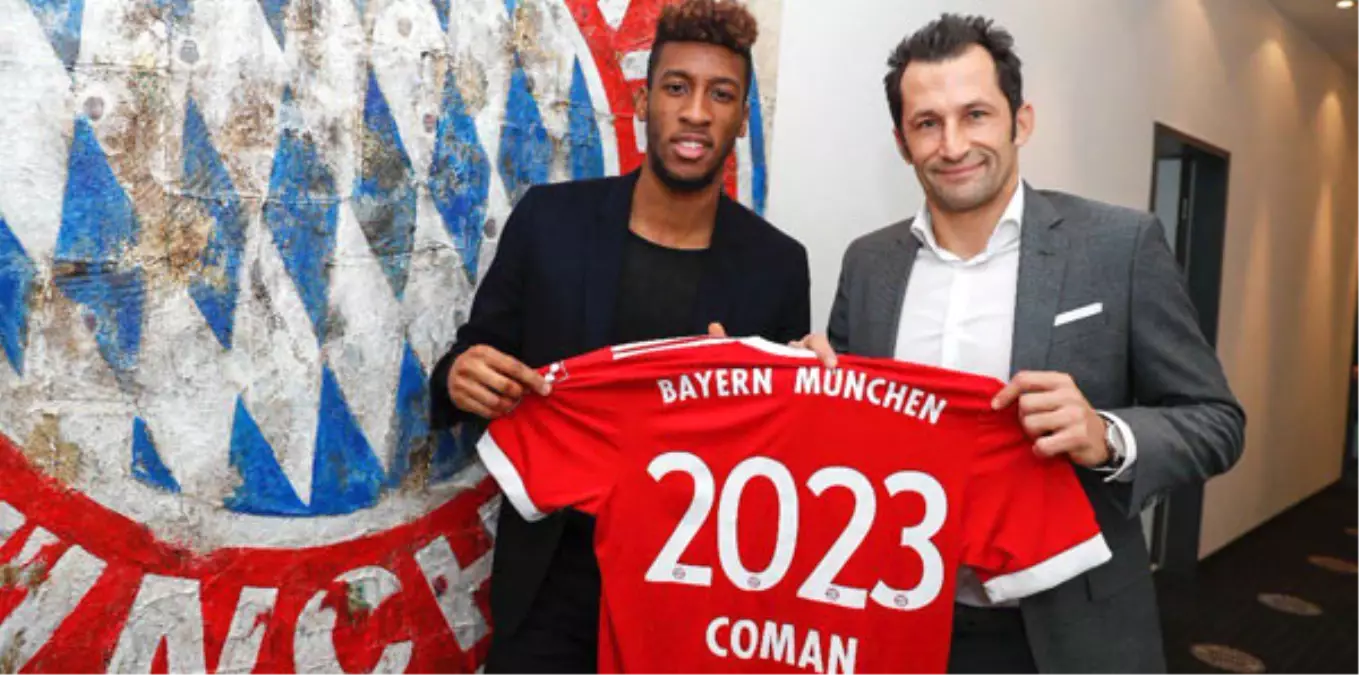 Bayern Münih, Coman ile Sözleşme Yeniledi