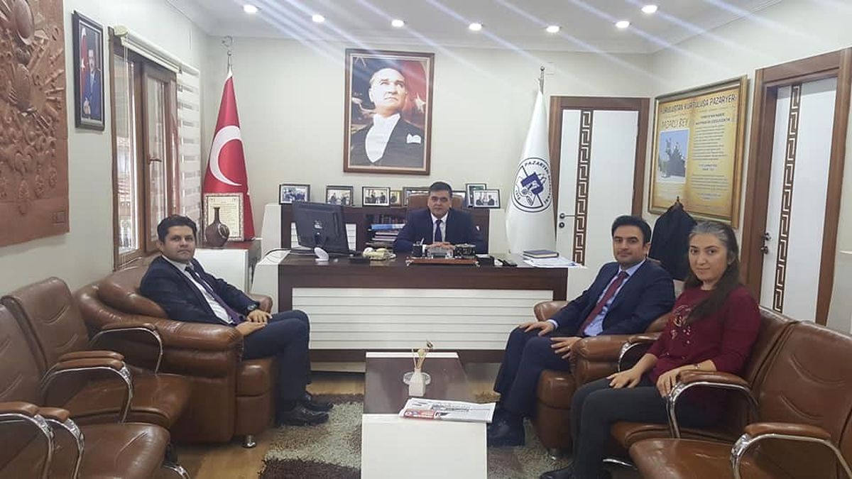 Bilecik İl Sağlık Müdürü Öztop ve Başkan Yalçın Bir Araya Geldi