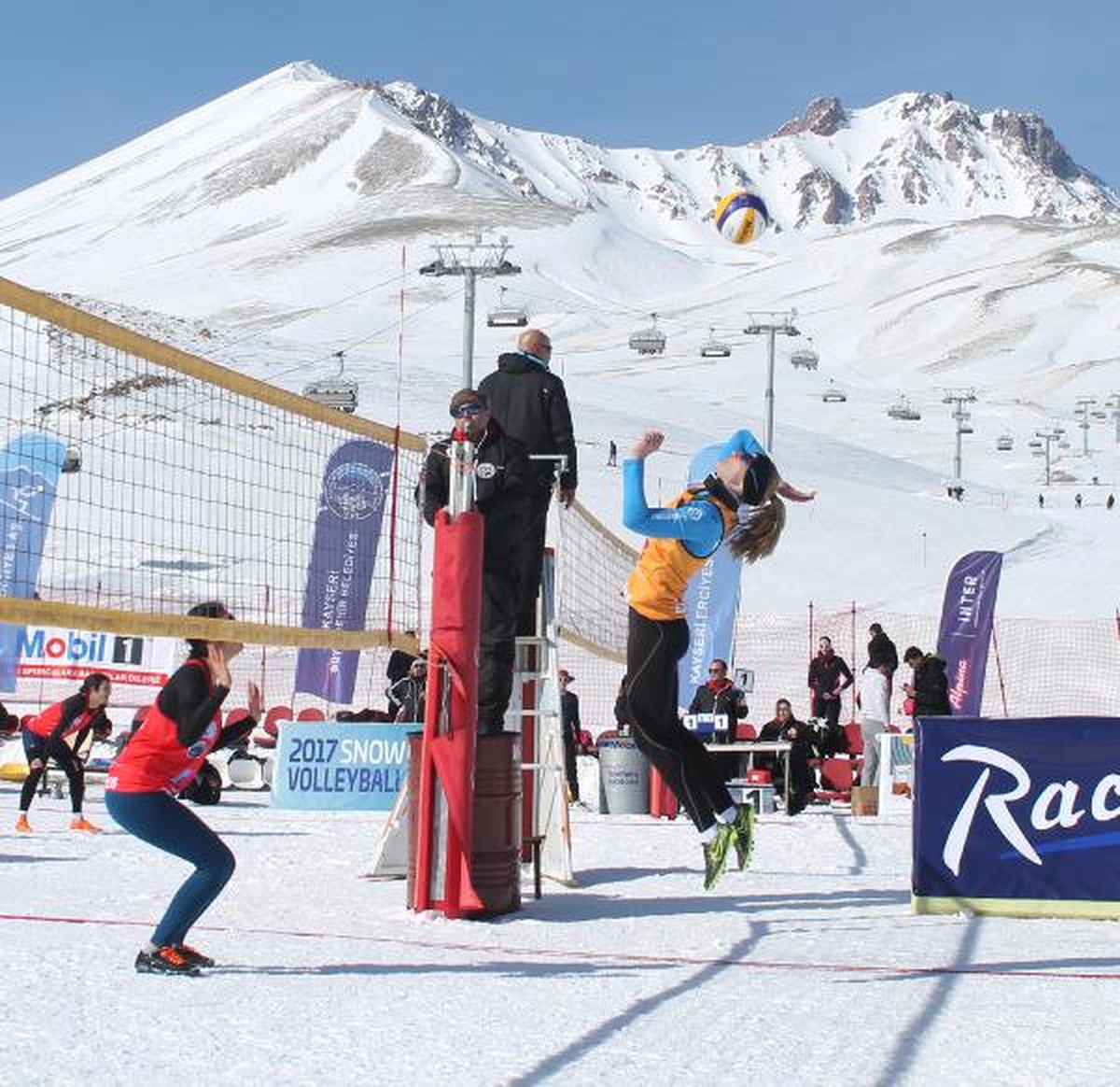 Erciyes Kayak Merkezi, Avrupa Kar Voleybol Şampiyonası\'na 2\'nci Kez Evsahipliği Yapacak