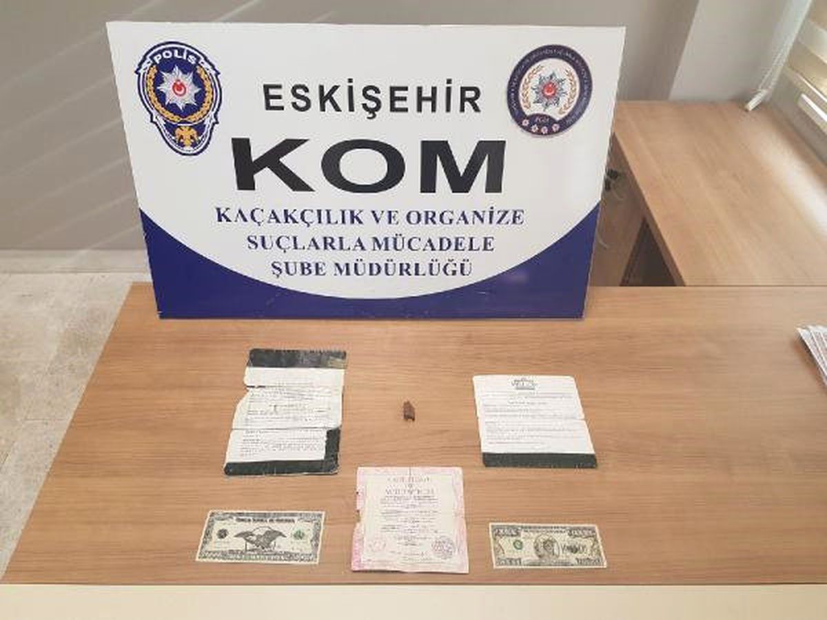 Eskişehir\'de 1\'er Milyon Dolarlık Banknotlar Ele Geçirildi