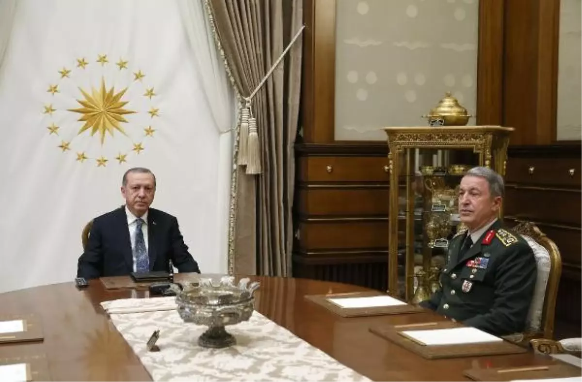 Genelkurmay Başkanı Orgeneral Hulusi Akar Beştepe\'de