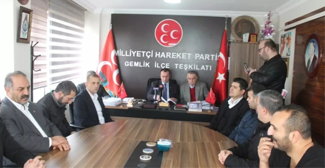 MHP\'den Gemlik Belediyesi\'ne Tepki Açıklaması