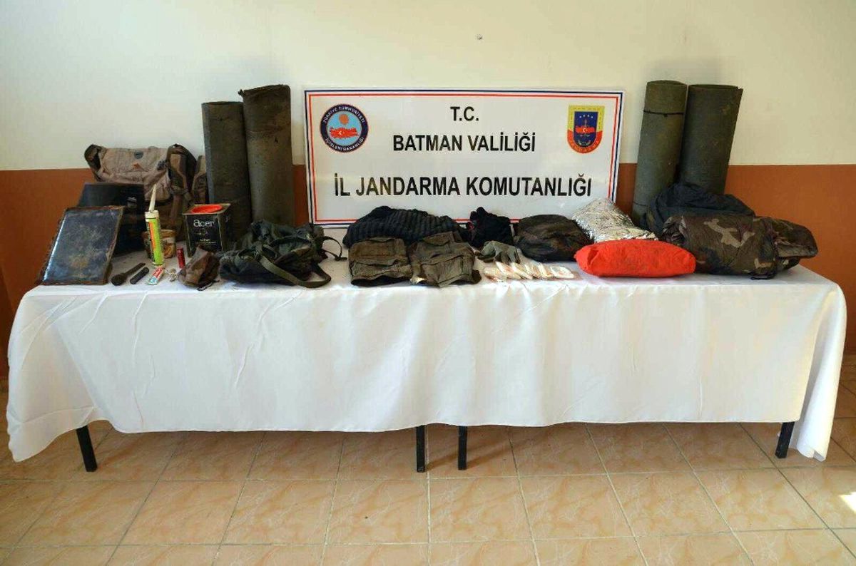 Sason\'da 3 Sığınak Ele Geçirildi
