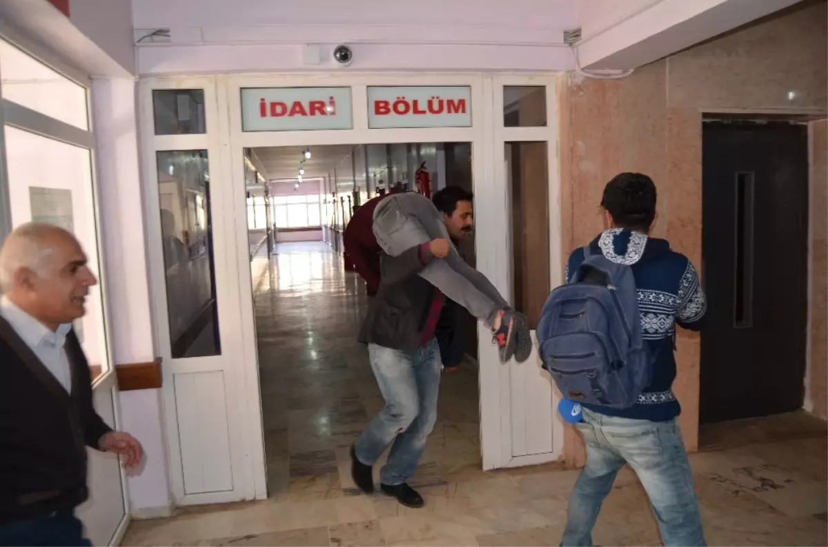 Sason Devlet Hastanesinde Bomba Tatbikatı