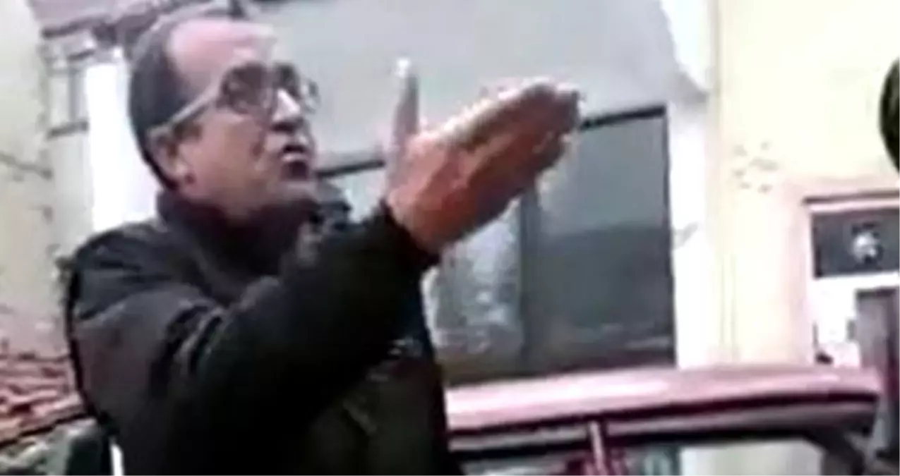 Şikayet Edilen Öğretmenin, Engelli Veliye Saldırdığı Anlar Kaydedildi