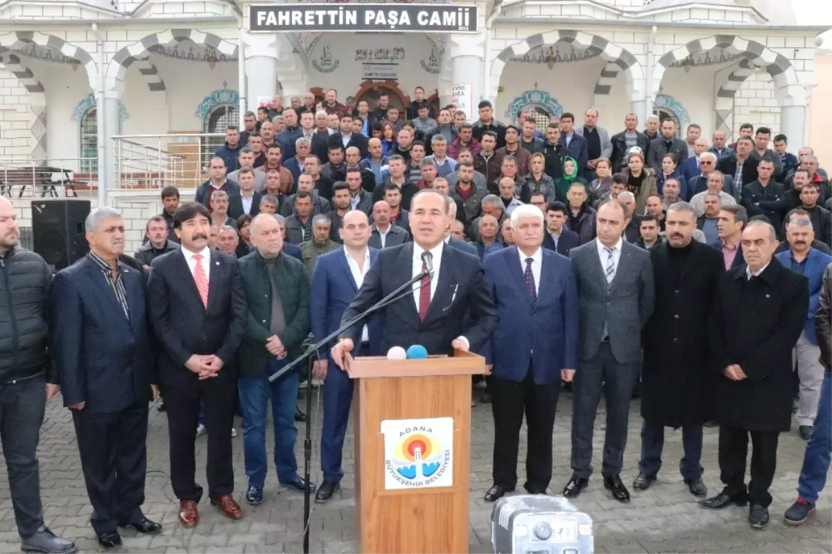 Sözlü\'den Bae Dışişleri Bakanı Zayid\'e Fahrettin Paşa Camii\'nden Tepki