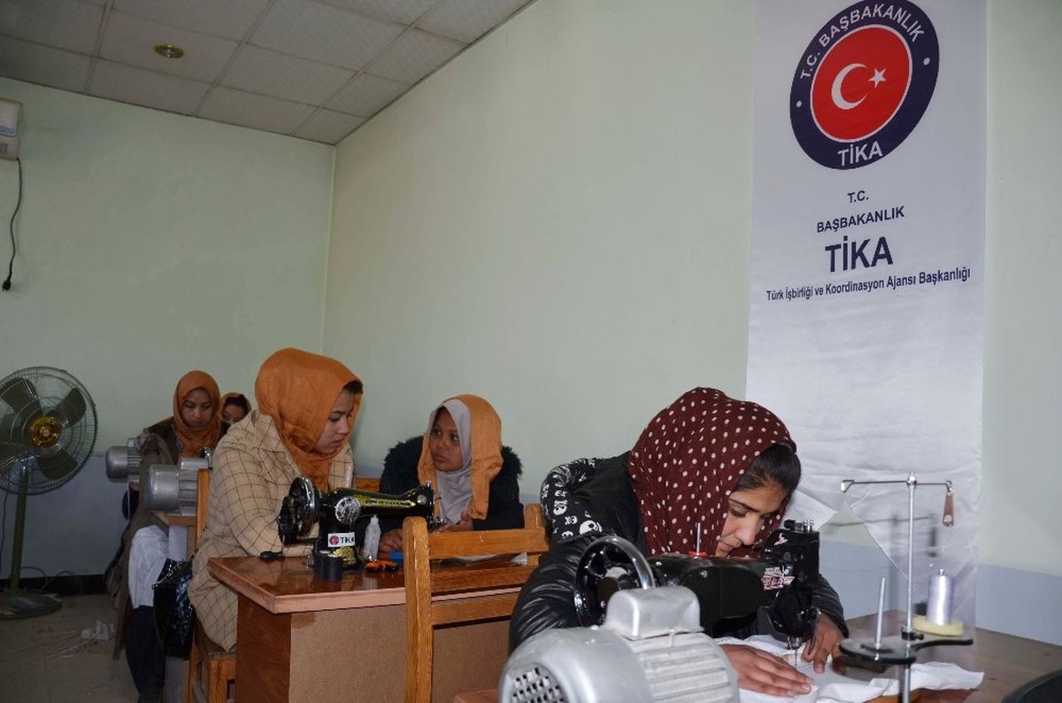 Tika Afganistan\'da Mesleki Eğitime Desteğini Sürdürüyor
