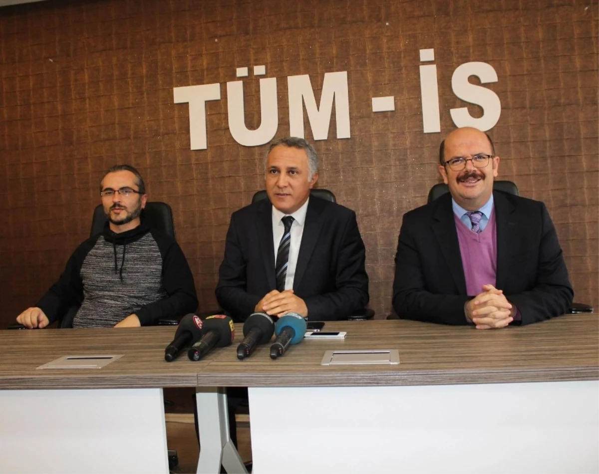 Tüm-İş Konfederasyonu Genel Başkanı Mahmut Şahin Açıklaması