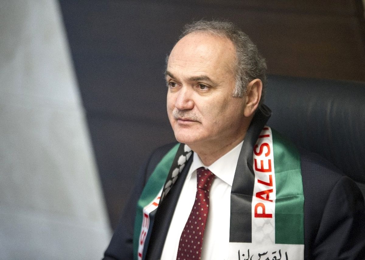 Bakan Özlü Down Sendromlu Filistinli Muhammed\'i Kabul Etti