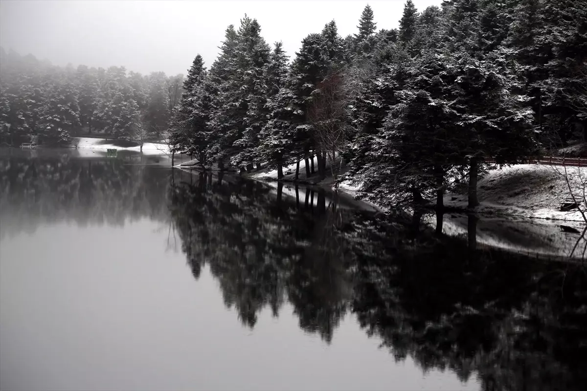 Bolu\'da Kar Yağışı