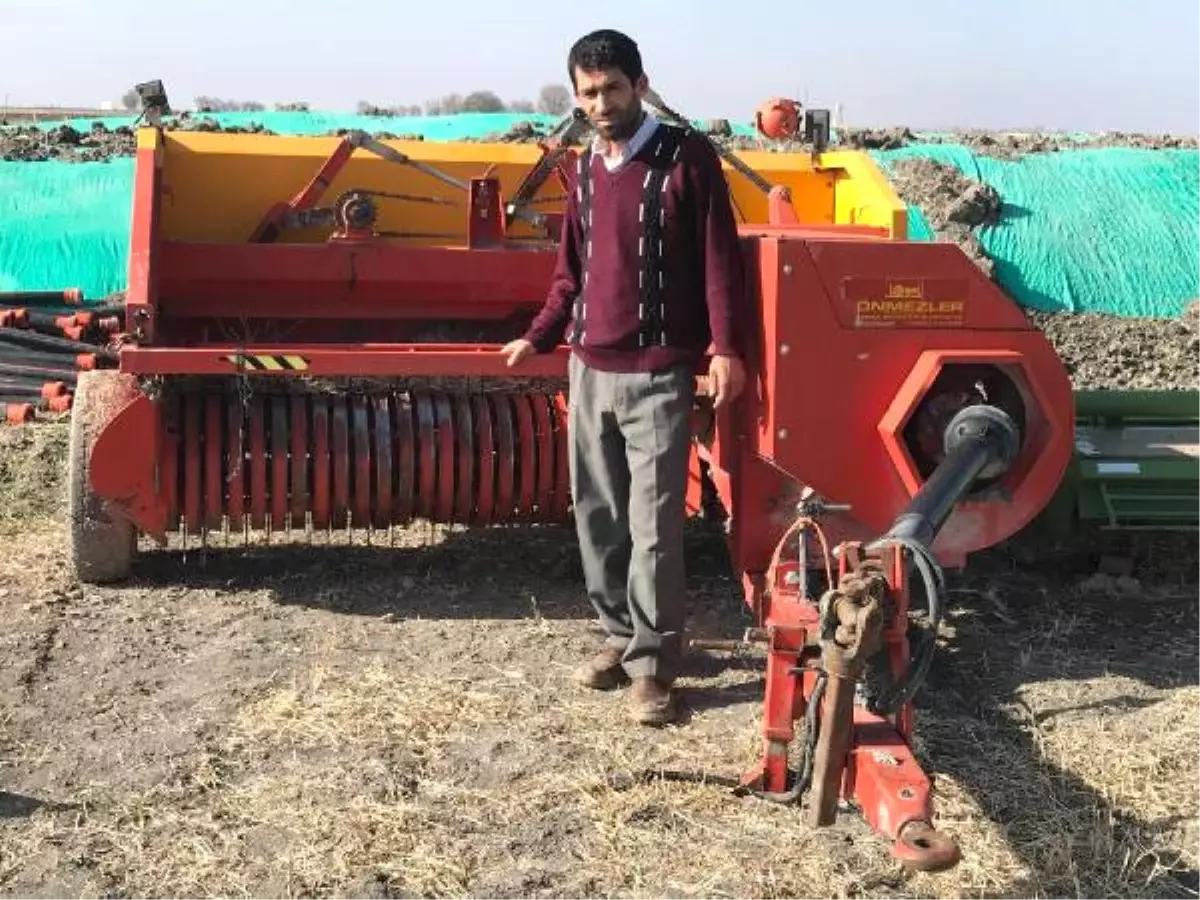 Çalınan Balya Makinesini Toprağın Renginden Buldu