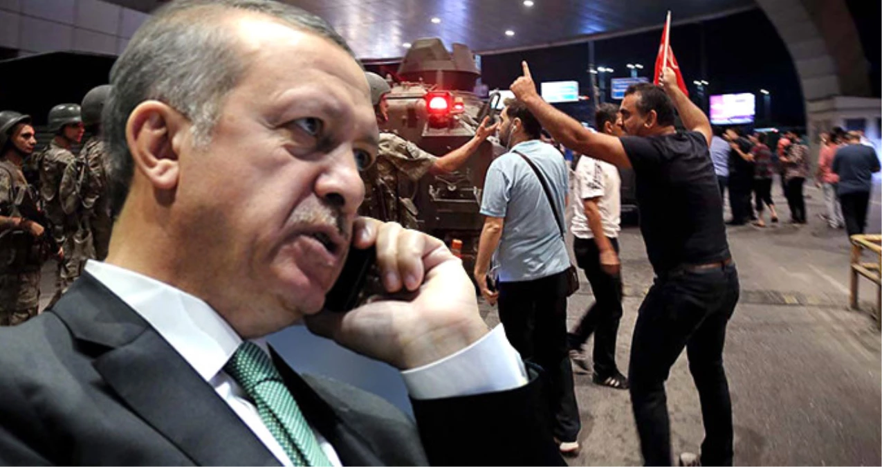 Erdoğan 15 Temmuz Gecesi Telefonla Kule Şefine "Dost Jetler Havada Kalsın" Talimatını Vermiş