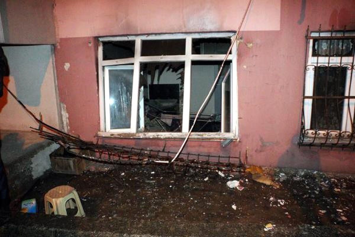 Evde Tüp Gaz Sıkışması Sonucu Patlama