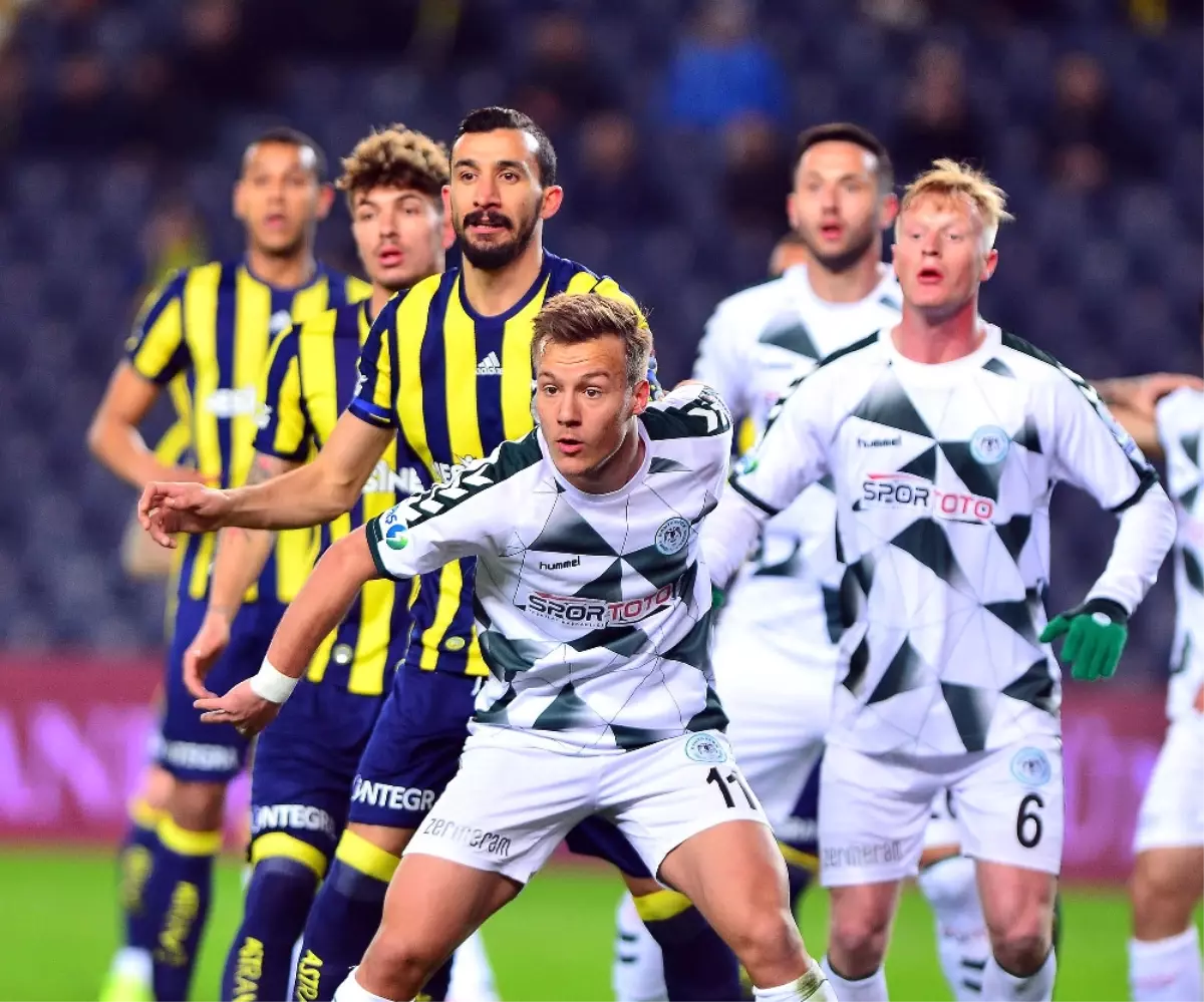 Fenerbahçe ile Konyaspor 33. Randevuda