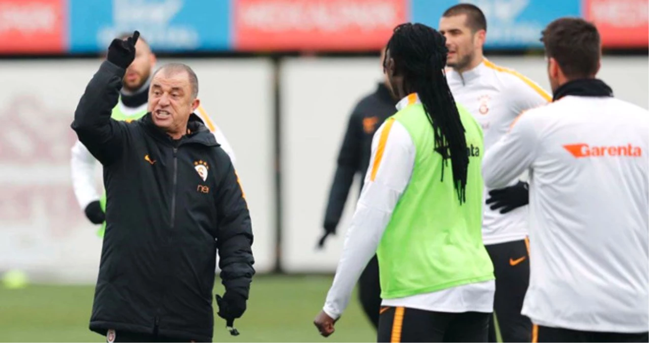 Galatasaray Teknik Direktörü Fatih Terim İlk İdmana Çıktı