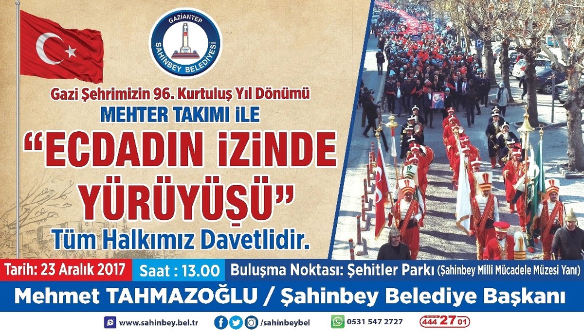 Gazi Torunları Ecdadın İzinde Yürüyor