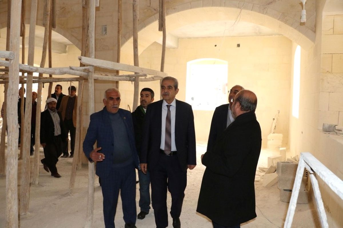 Haliliye Belediye Başkanı Fevzi Demirkol Çalışmaları Yerinde İnceledi