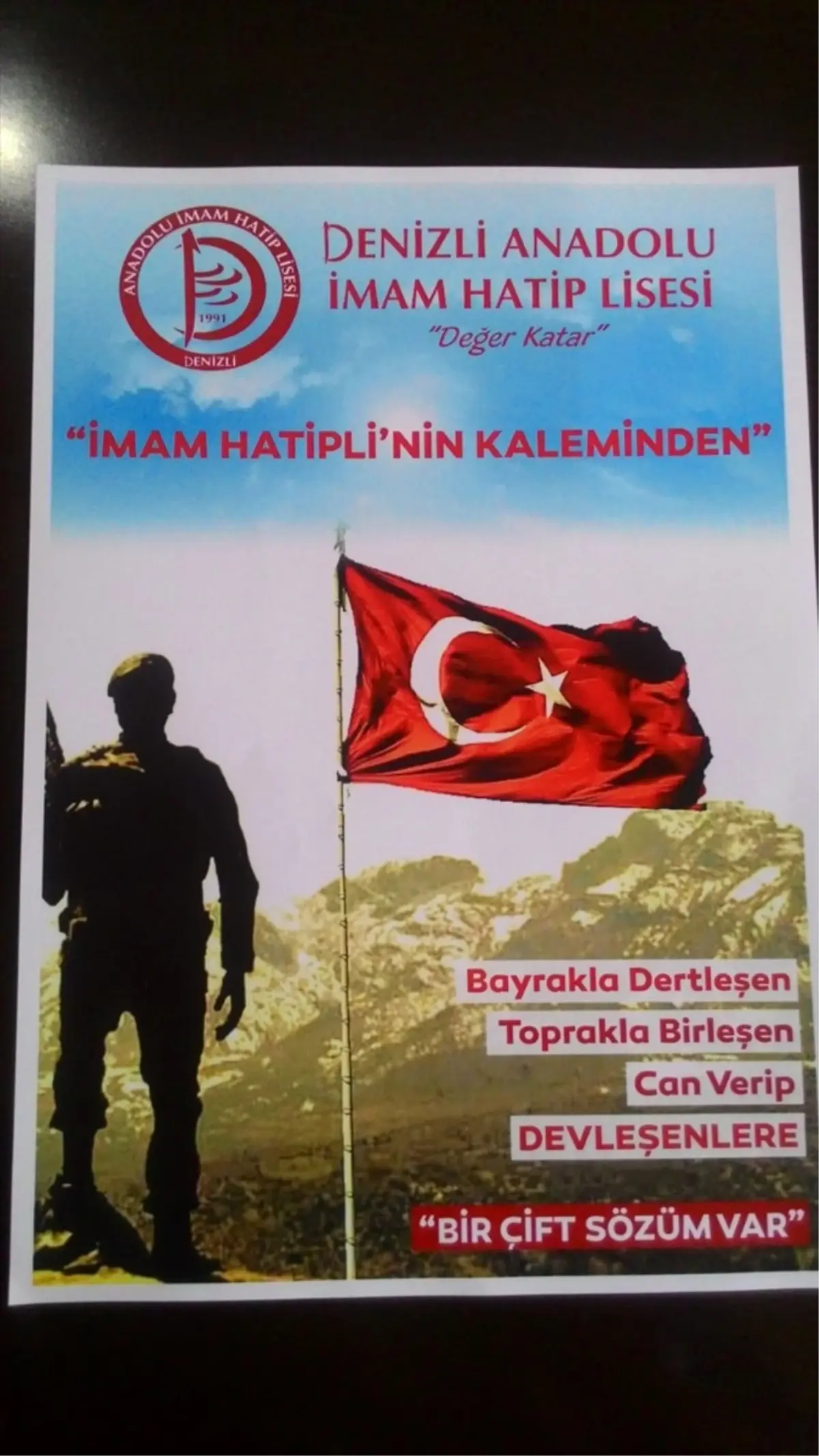 İmam Hatip Öğrencileri Sınırdaki Mehmetçiklere Mektup Yazdı