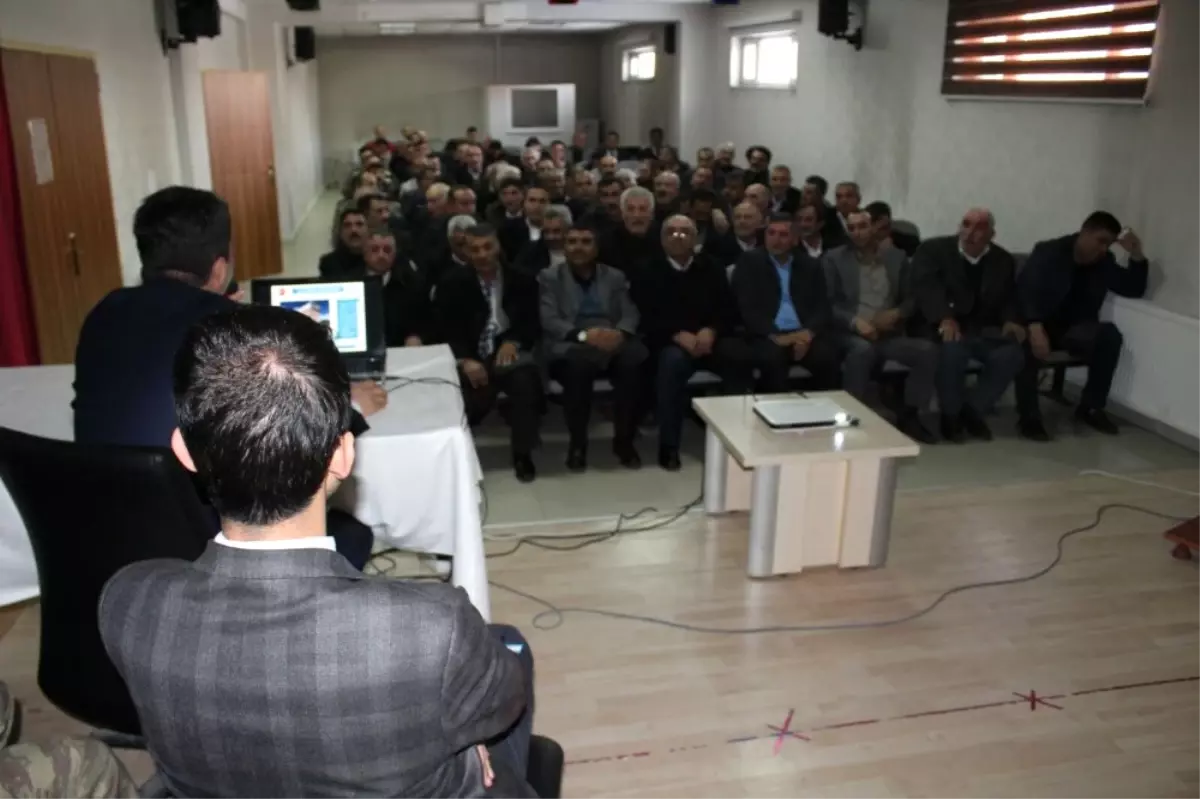 Kaymakam Belediye Başkan Vekili Dundar Yaptığı Çalışmaları Muhtarlara Anlattı