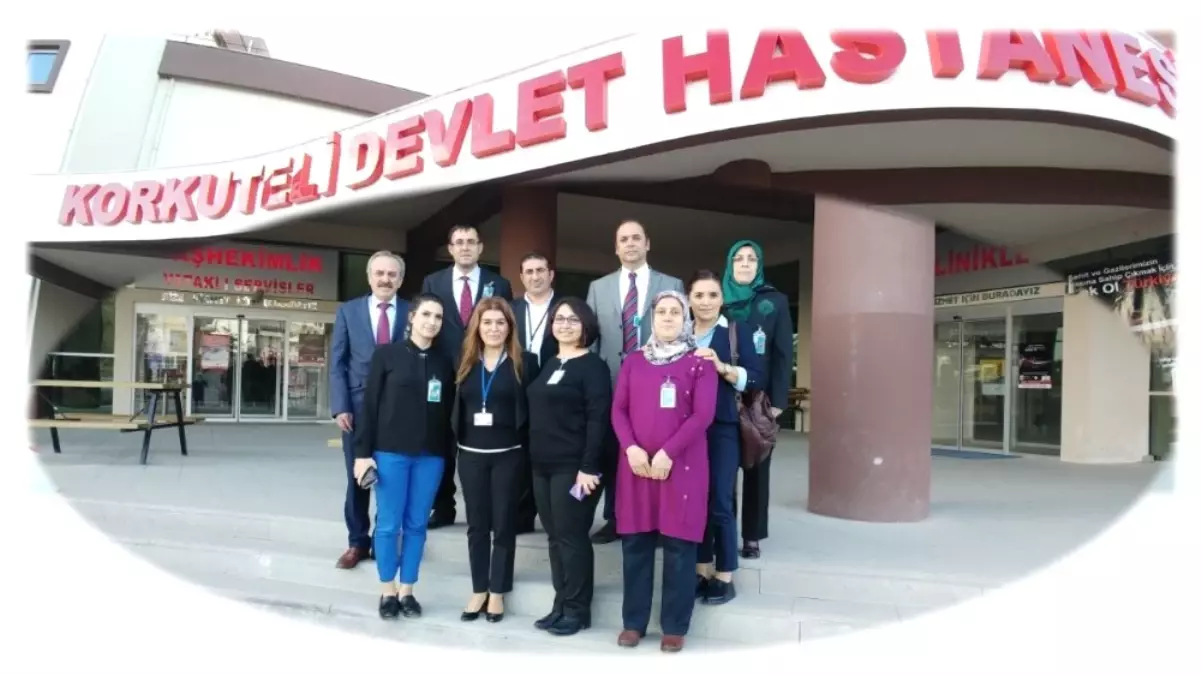 Korkuteli Devlet Hastanesinde Kalite Değerlendirmesi Yapıldı