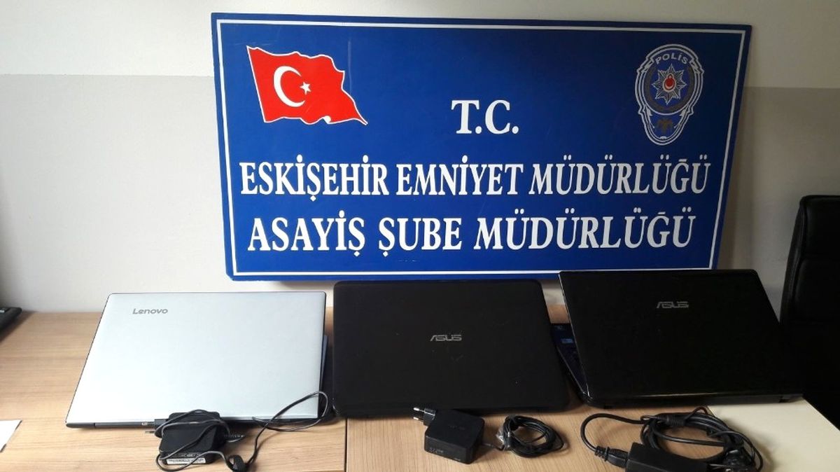 Okuldan Laptop Çalan Şüpheli Yakalandı