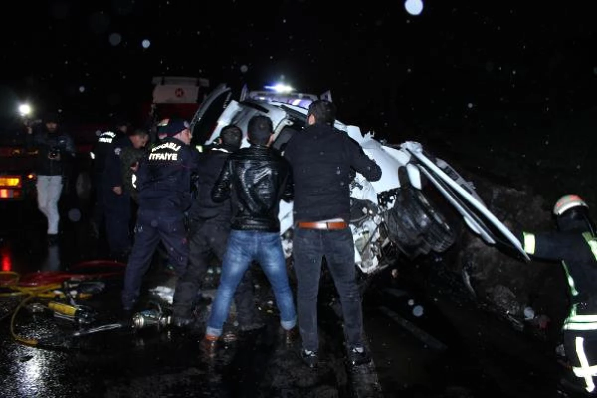Otomobil İstinat Duvarına Çarptı: 1 Ölü, 1 Yaralı