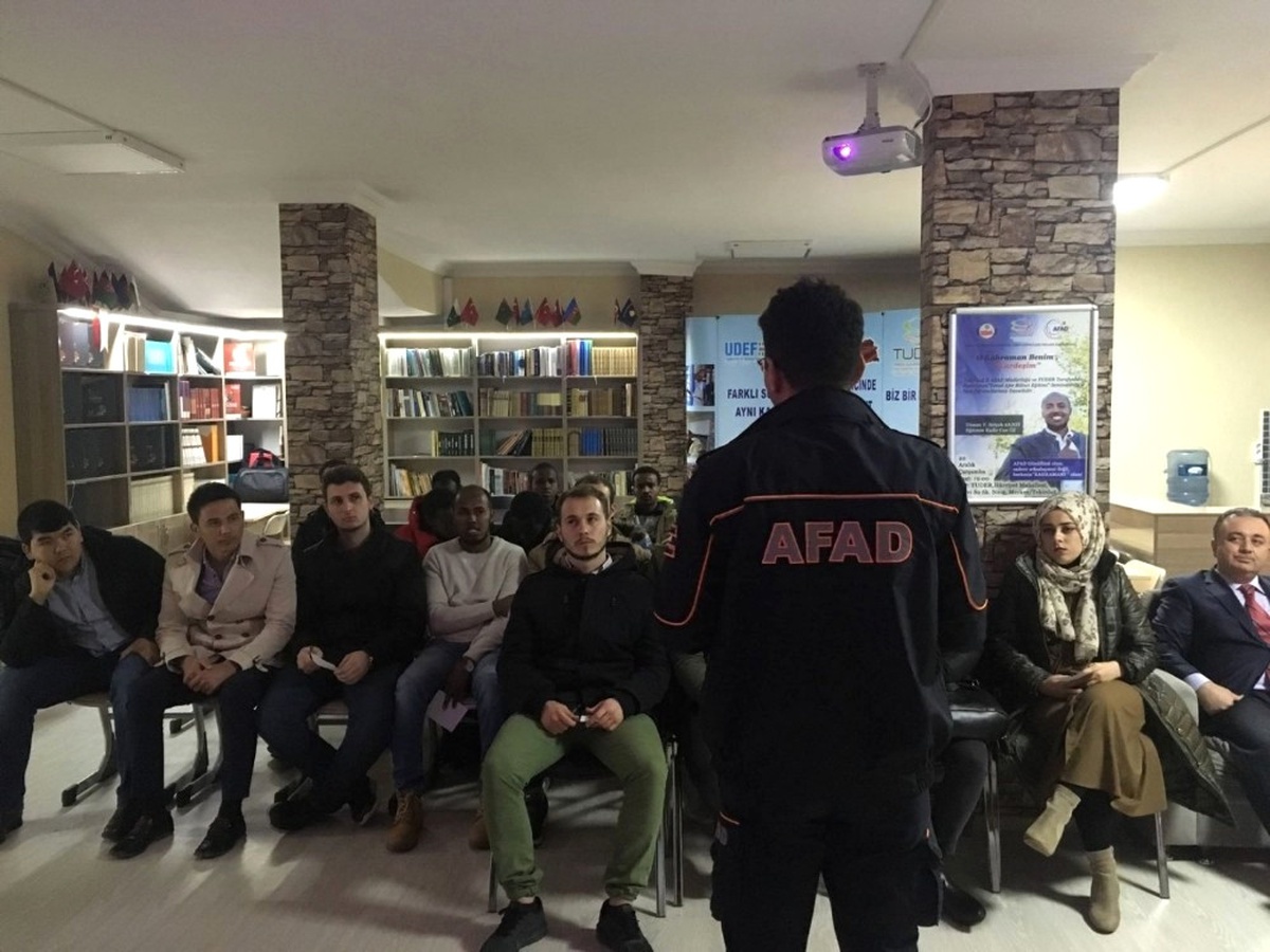 Tuder Öğrencilerine "O Kahraman Benim" Tanıtımı Yapıldı