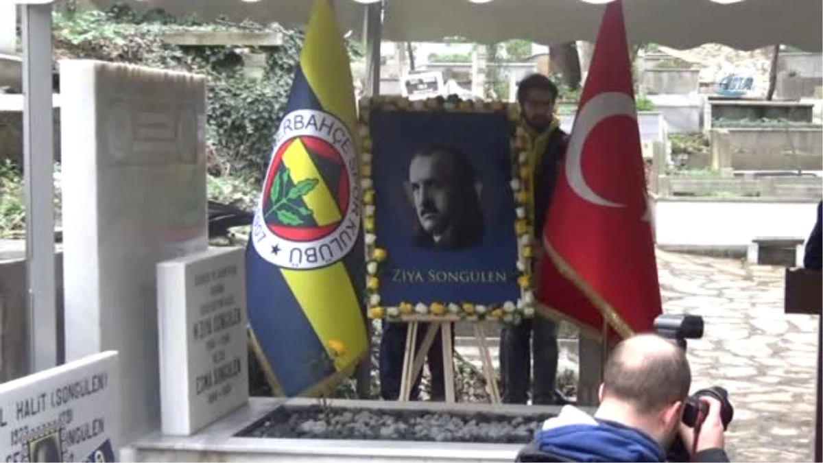 Ziya Songülen\'in Kabrine Anıt Yapıldı