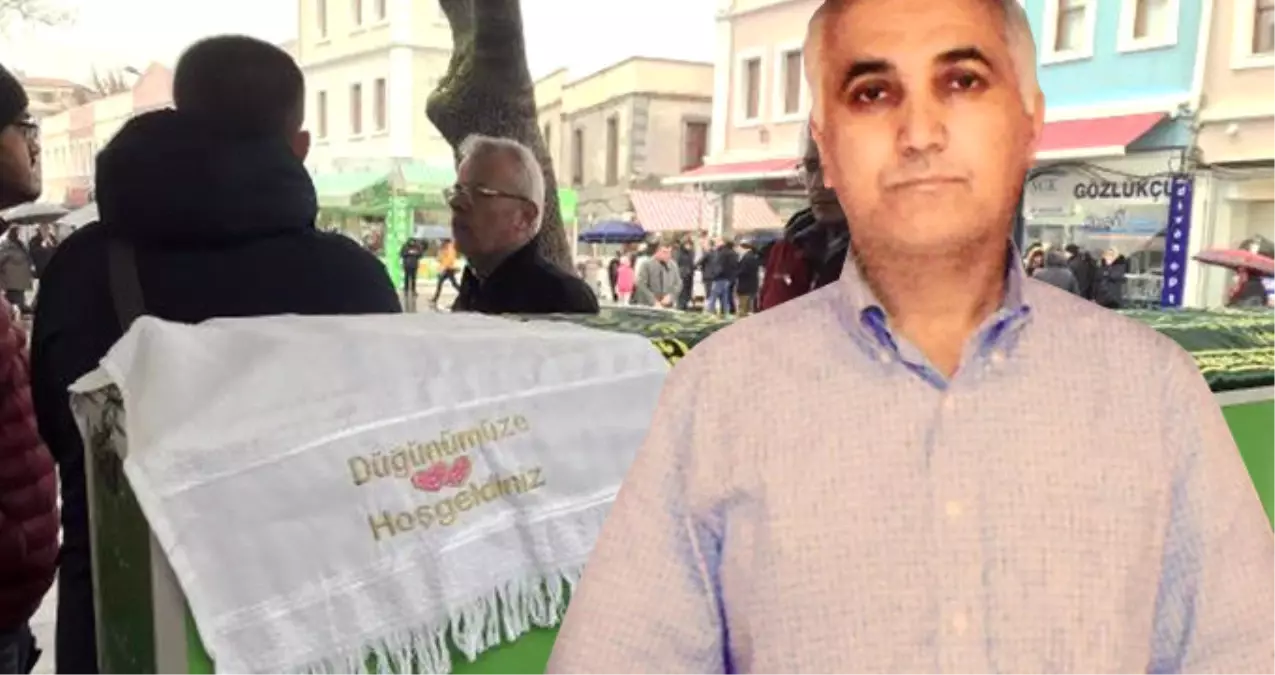 Adil Öksüz\'ün Arkadaşının Tabutuna "Düğünümüze Hoş Geldiniz" Yazılı Havlu Serildi