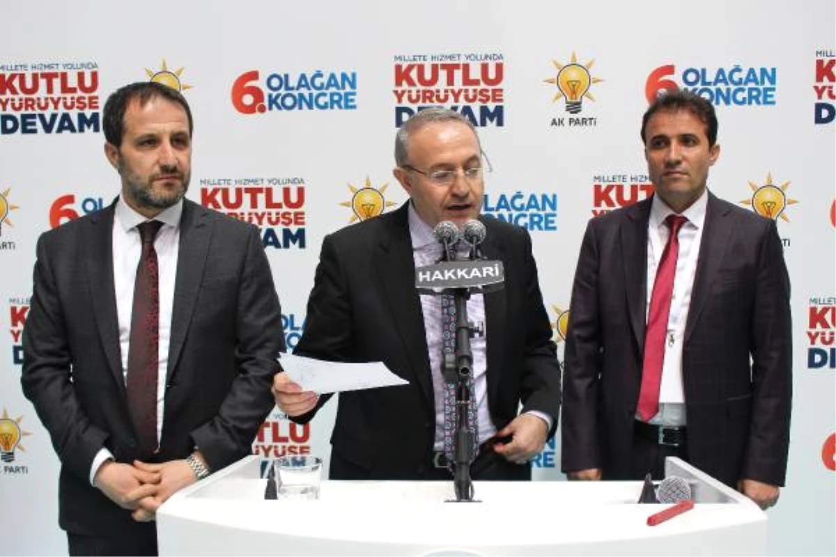 AK Parti Hakkari İl Başkanı, Metin Tekin Oldu